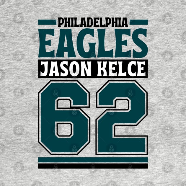 Philadelphia Eagles Jason Kelce 62 American Football Edition 3 by Astronaut.co